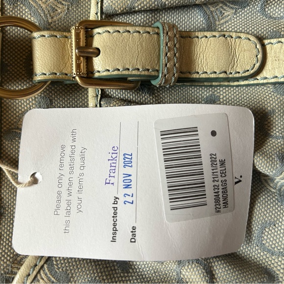 Authentic Celine bag Triomphe Vintage leather designer bag - Picture 5 of 11